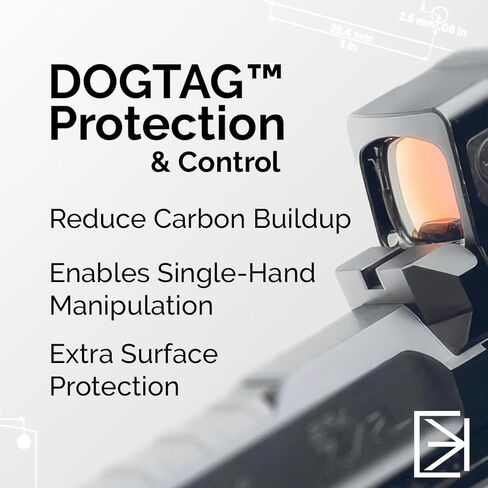 لوحة Canik TP9، SFX، Rival to RMSc/K Footprint Optic - حركية محسوبة - لوحة DOGTAG مع مشاهد حديدية خلفية - تتضمن الأجهزة، وبت Torx، وخزانة الخيوط in Kuwait