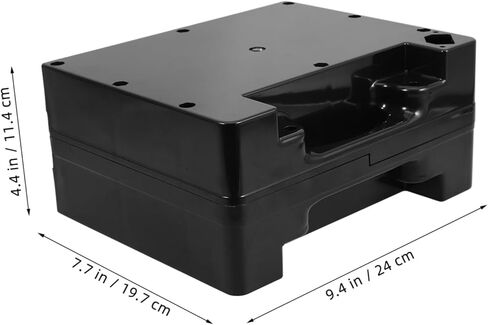 GANAZONO Electric Wheelchair Battery Box 24V 12AH Capacity Waterproof Case for 12V 12AH Batteries Durable Organizer for Mobility Scooter Accessories in Saudi Arabia