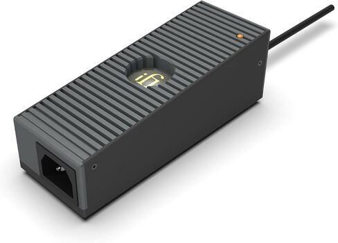 iFi iPower Elite - High-Performance Low-Noise Power Supply Adapter for Clean and Stable Audio Power 12V (Black Version) in Saudi Arabia