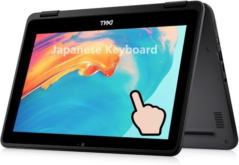 Dell Chromebook 11 3100 كمبيوتر محمول بشاشة لمس 2 في 1، كمبيوتر محمول 11.6 بوصة، Intel Celeron N4000، ذاكرة وصول عشوائي 4 جيجابايت، eMMC 32 جيجابايت، لوحة مفاتيح يابانية، نظام تشغيل Chrome (متجدد) in Kuwait