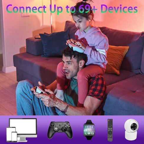 موسع إشارة واي فاي 2026، تغطية تصل إلى 15000 قدم مربع، معزز طويل المدى مع منفذ إيثرنت، إعداد سريع، متوافق مع المزيد من أجهزة الشبكة في المنزل in Kuwait