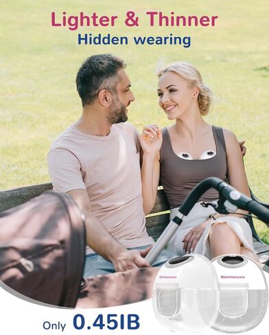 Electric Breast Pump - Lightweight, Portable, & Hands-Free with Baby Mouth Technology - BPA-Free, 4 Modes, 9 Levels - Elevate Your Breastfeeding Style with Mammanuwa S32 in Saudi Arabia