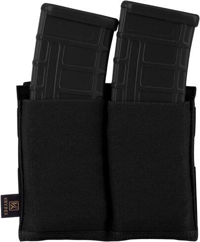 KRYDEX Molle 5.56mm Single/Double/Triple Magazine Pouch Speed Mag Pouches for .223 5.56 Magazine in Saudi Arabia