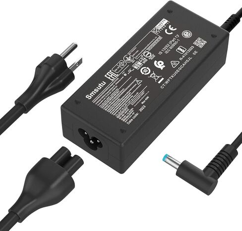 45W LAPTOP Blue TIP ACRGER FIT FOR HP DTREAM 11 13 14 MODEL 14 15 BOOTOR حبل in Kuwait