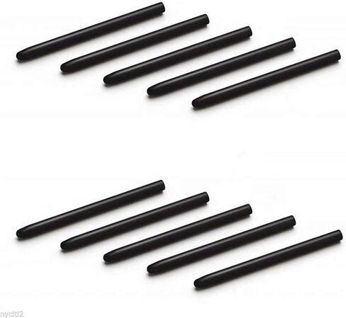 10 قطعة مناقير القلم القياسية السوداء تناسب قلم WACOM من الخيزران CTH-470 CTH-480 CTH-480S اللوحي in Saudi Arabia