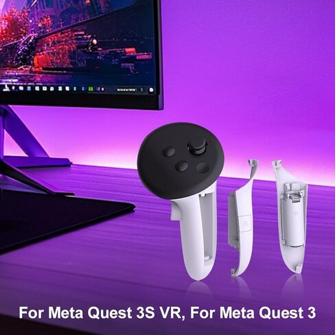 VR Controller Battery Pack Rechargeable Battery Cover for Meta Quest 3S/Quest 3 in Saudi Arabia