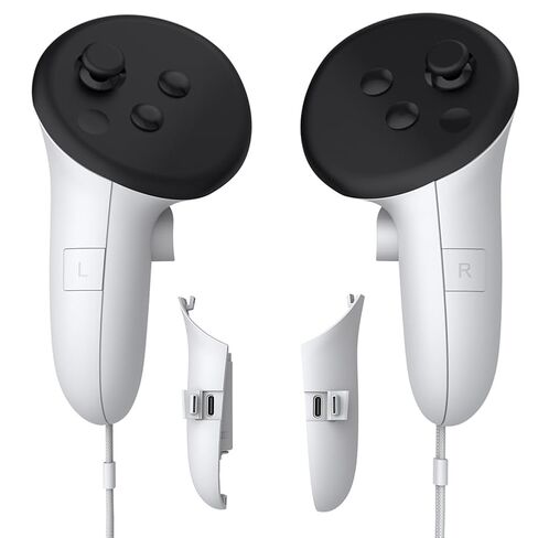 VR Controller Battery Pack Rechargeable Battery Cover for Meta Quest 3S/Quest 3 in Saudi Arabia