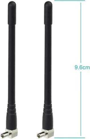 هوائي Bingfu 4G LTE 3dBi Mini خارجي TS9 (عبوة من قطعتين) متوافق مع Verizon AT&T T-Mobile Sprint 4G LTE Mobile Hotspot MiFi Router الخلوية المتنقلة ذات النطاق العريض مودم USB محول دونجل in Saudi Arabia