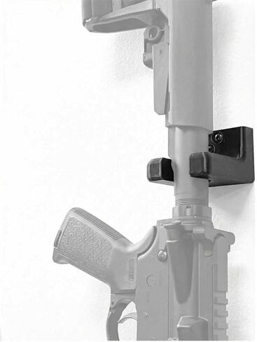 حامل جداري لبنادق AR-9/10/15، رف أمان سريع الوصول، تركيب بدون أدوات، حل تخزين مدمج in Kuwait