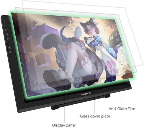 GAOMON PD2200 Pen Display & AP32 Pen -21.5'' 8192 Tilt-Support Full-Laminated Graphics Drawing Monitor Tablet for Digital Drawing/Animation/Online Teaching and Meeting in Saudi Arabia