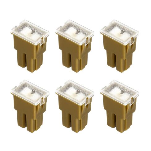 MECCANIXITY 6pcs Cartridge Fuse, 32VDC 40A Female Terminal Automotive Assortment J Case Fuse for Car, Truck, RV, Boats, Green in Saudi Arabia