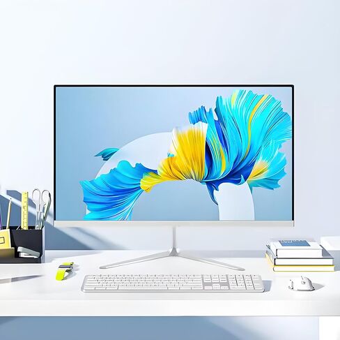 23.8" Inch All-in-One Gaming Computer PC, FHD Display 1920x1080, 16GB DDR4 RAM 256GB SSD, CPU Core i9-11900H (2.5GHz-MAX 4.9GHz), Windows 11 Pro/HDMI, USB3.0, BT4.2, Wired Keyboard & Mouse in Saudi Arabia