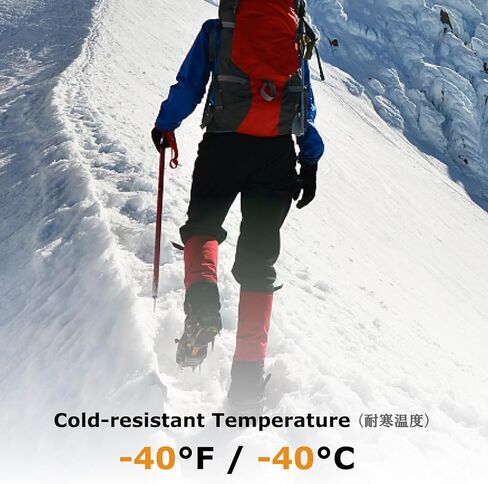 YAPJEB Ice Cleats Crampons Ice Snow Grips 19 24 Spikes Traction Snow Grips Anti Slip Snow Cleats for Shoes Boots in Kuwait