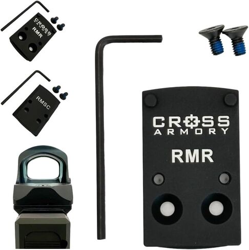 Cross Armory RMSC to RMR Adapter Plate – Converts RMSC Footprint to RMR Footprint in Saudi Arabia