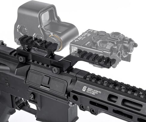 طقم تركيب من نوع المجموعة التكتيكية، حامل بصري مزدوج مناسب لمنصات PDW/SMG، حامل نطاق جبل الناهضون، حامل نطاق لنطاق الليزر EXPS3 ثلاثي الأبعاد، حامل رؤية نقطة حمراء، لسكك Picatinny مقاس 20 مم in Kuwait