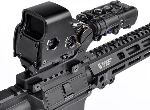 طقم تركيب من نوع المجموعة التكتيكية، حامل بصري مزدوج مناسب لمنصات PDW/SMG، حامل نطاق جبل الناهضون، حامل نطاق لنطاق الليزر EXPS3 ثلاثي الأبعاد، حامل رؤية نقطة حمراء، لسكك Picatinny مقاس 20 مم in Kuwait
