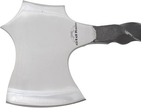 اليدوية السكك الحديدية سبايك عالية الكربون الصلب بليد فيكس بليد الصيد في الهواء الطلق الفأس مع حقيبة حمل جلدية in Kuwait