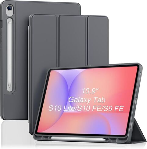 ProCase Smart Case for Galaxy Tab S10 Lite/S10 FE/S9 FE 10.9-Inch with S Pen Holder, Trifold Stand Folio Cover with Soft TPU Back for 10.9" Galaxy Tab S10 Lite/S10 FE/S9 FE -Navy in Saudi Arabia