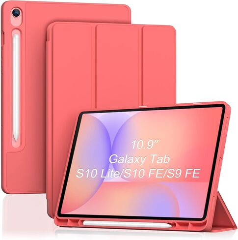 ProCase Smart Case for Galaxy Tab S10 Lite/S10 FE/S9 FE 10.9-Inch with S Pen Holder, Trifold Stand Folio Cover with Soft TPU Back for 10.9" Galaxy Tab S10 Lite/S10 FE/S9 FE -Navy in Saudi Arabia