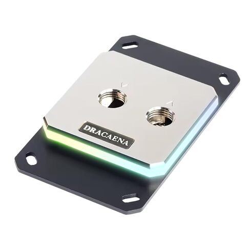 Dracaena.io AMD CPU Water Block AM5/AM4 Metal Top Black 5V ARGB Copper G1/4 in Saudi Arabia