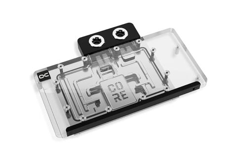 وحدة معالجة الرسومات الجرافيكية Alphacool Core RX 9070 XT Steel Legend مع لوحة خلفية in Kuwait