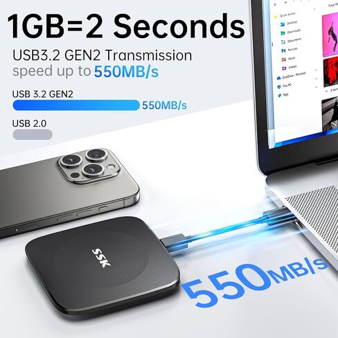 حزمة محرك أقراص SSD USB SSK in Saudi Arabia