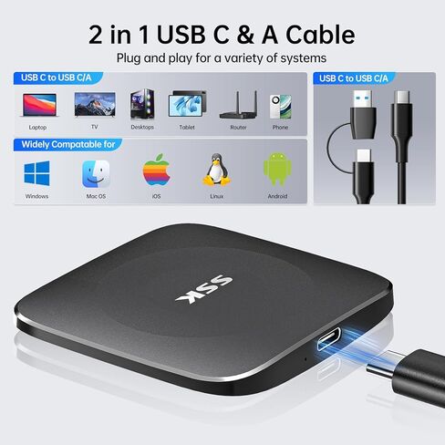 حزمة محرك أقراص SSD USB SSK in Saudi Arabia