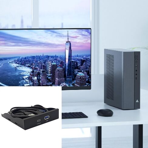 لوحة محرك الأقراص المرنة USB3.0+TypeC توفر المساحة وتحافظ على الكمبيوتر أنيقًا ومناسبًا لأجهزة الكمبيوتر المكتبية وأجهزة الكمبيوتر المبنية لنقل الملفات بكفاءة in Kuwait