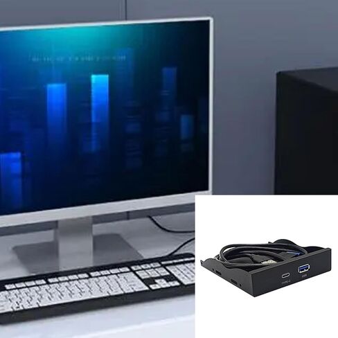 لوحة محرك الأقراص المرنة USB3.0+TypeC توفر المساحة وتحافظ على الكمبيوتر أنيقًا ومناسبًا لأجهزة الكمبيوتر المكتبية وأجهزة الكمبيوتر المبنية لنقل الملفات بكفاءة in Kuwait