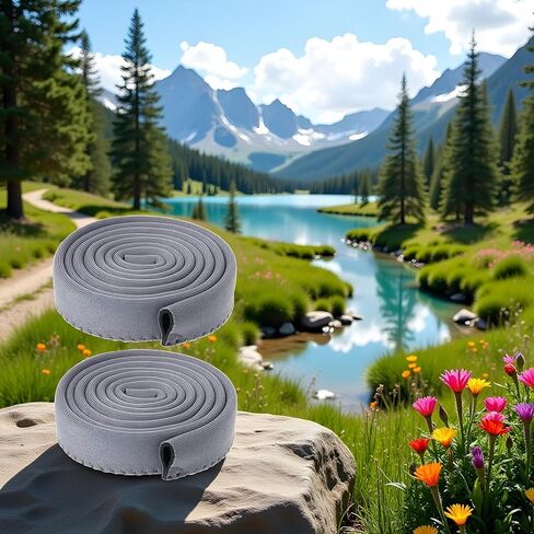 2Pcs Grey Hydration Bladder Tube Sleeve,Water Bladder Tube Cover Hydration Sleeve Insulation Hose Cover,for Hiking Cycling Camping Activities Running Water Bag Tube Thermal Hose Cover Accessories in Saudi Arabia