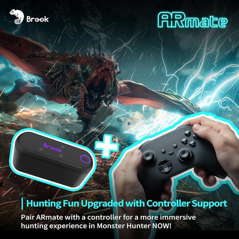 Brook AR Mate Auto Catcher with Keychain – Wearable Pokémon GO Auto Catch & Auto Spin Accessory for iOS, Smart Roam AR Game Device, App Control for iPhone in Kuwait