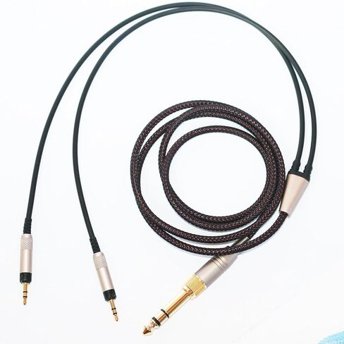 NewFantasia Replacement Upgrade Audio Cable Compatible with Audio Technica ATH-R70x, ATH-R70xa Professional Headphone 1.2m/4feet in Saudi Arabia