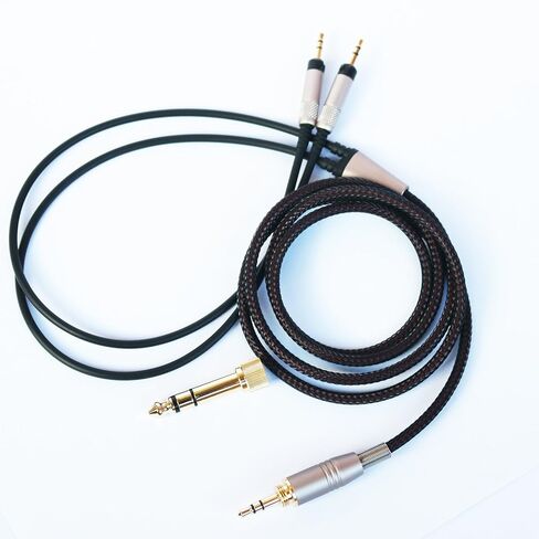 NewFantasia Replacement Upgrade Audio Cable Compatible with Audio Technica ATH-R70x, ATH-R70xa Professional Headphone 1.2m/4feet in Saudi Arabia