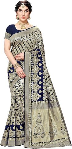 ساري حريري جاكار نسائي مع قطعة بلوزة in Kuwait