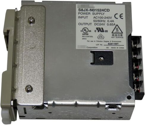 SMOCONE 1 PCS S8JX-N01524CD New and Sealed in Box S8JXN01524CD with Warranty and Fast in Kuwait