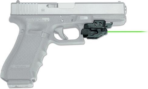 Crimson Trace CMR-206 Rail Master Universal Laser مع التنشيط الفوري والتركيب السريع لتركيبات السكك الحديدية للصور والرماية والمنافسة والمدى، أسود in Saudi Arabia