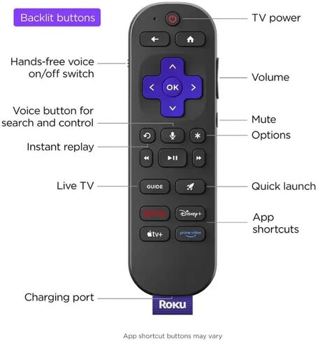 Roku 55 Inch Class Pro Series 4K QLED Mini-LED Smart TV with HDR, Voice Remote, Wi-Fi 6, Dolby Vision, 12 Month CPS Warranty, HDMI Cable and Screen Cleaner for Home Entertainment Streaming (55 inch) in Saudi Arabia