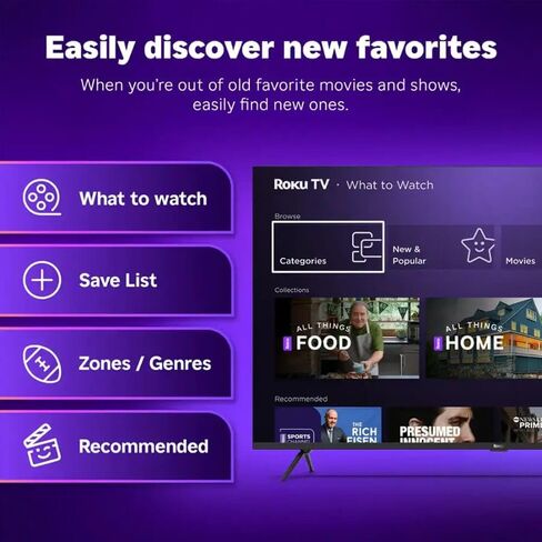 Roku 55 Inch Class Pro Series 4K QLED Mini-LED Smart TV with HDR, Voice Remote, Wi-Fi 6, Dolby Vision, 12 Month CPS Warranty, HDMI Cable and Screen Cleaner for Home Entertainment Streaming (55 inch) in Saudi Arabia