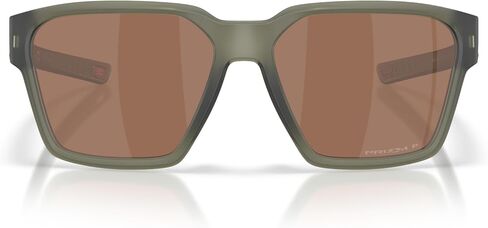 Oakley Men's OO9497 Briza Square Sunglasses, Steel/Prizm Black Iridium, 58 mm in Saudi Arabia