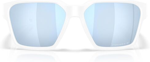 Oakley Men's OO9497 Briza Square Sunglasses, Steel/Prizm Black Iridium, 58 mm in Saudi Arabia