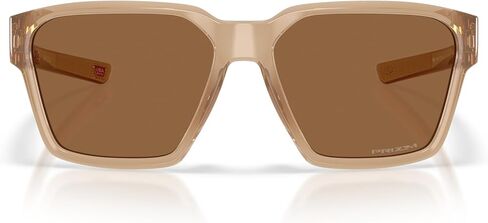 Oakley Men's OO9497 Briza Square Sunglasses, Steel/Prizm Black Iridium, 58 mm in Saudi Arabia