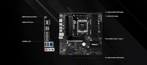 MB ASRock AMD AM5 B850M Pro-A in Saudi Arabia