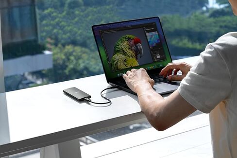 Lexar SL300 2 تيرابايت SSD خارجي محمول - USB-C 3.2 Gen2، سرعة قراءة تصل إلى 1050 ميجابايت/ثانية وسرعة كتابة 1000 ميجابايت/ثانية، مقاوم للسقوط، تبديد معزز للحرارة، متوافق مع أجهزة الكمبيوتر الشخصية وأجهزة Mac والكمبيوتر اللوحي والهواتف الذكية in Kuwait