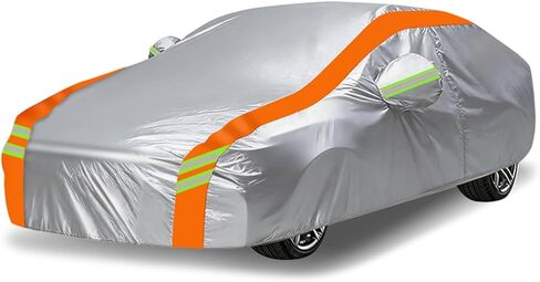 غطاء سيارة متعدد الطبقات مقاوم للماء لجميع الأحوال الجوية لسيارة Toyota Camry 2002-2026/Nissan Altima 2002-2026/Honda Accord Sedan/Coupe 2001-2026، حماية مخصصة من الأشعة فوق البنفسجية للمطر الثلجي in Kuwait
