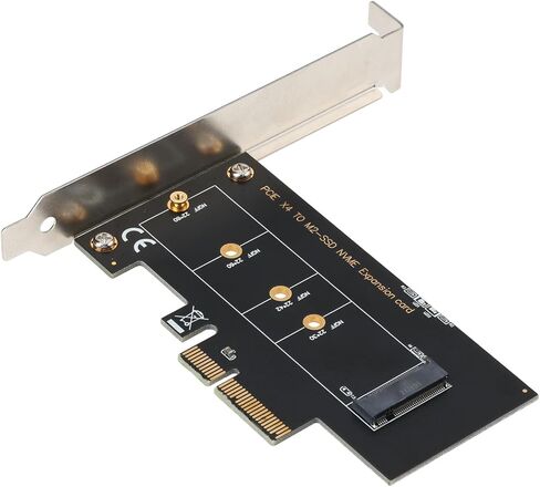 بطاقة توسيع عالية السرعة لسطح المكتب من SING F LTD M.2 NVMe إلى PCIe 3.0X4 SSD محول متوافق مع 2230 2242 2260 2280 in Saudi Arabia