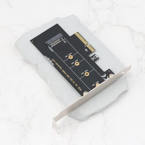 بطاقة توسيع عالية السرعة لسطح المكتب من SING F LTD M.2 NVMe إلى PCIe 3.0X4 SSD محول متوافق مع 2230 2242 2260 2280 in Saudi Arabia