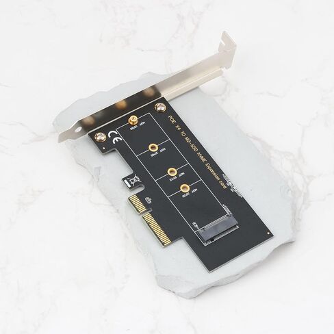 بطاقة توسيع عالية السرعة لسطح المكتب من SING F LTD M.2 NVMe إلى PCIe 3.0X4 SSD محول متوافق مع 2230 2242 2260 2280 in Saudi Arabia
