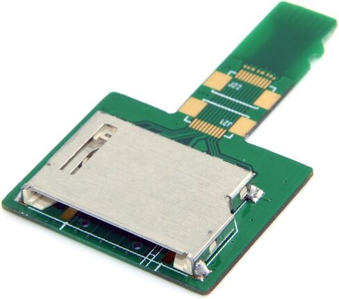 Cablecc SD مقبس بطاقة أنثى إلى مايكرو SD TF ذكر طقم بطاقة الذاكرة تمديد محول أدوات اختبار موسع in Kuwait