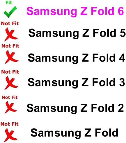 Back Battery Door Cover Adhesive Tape for Samsung Galaxy Z Fold 6 SM-F956U F956U1 F956 (Pack of 2) in Saudi Arabia