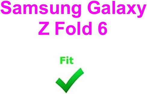 Back Battery Door Cover Adhesive Tape for Samsung Galaxy Z Fold 6 SM-F956U F956U1 F956 (Pack of 2) in Saudi Arabia